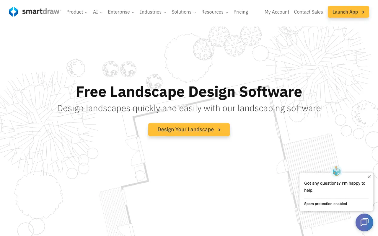 SmartDraw homepage, captured October 7, 2026